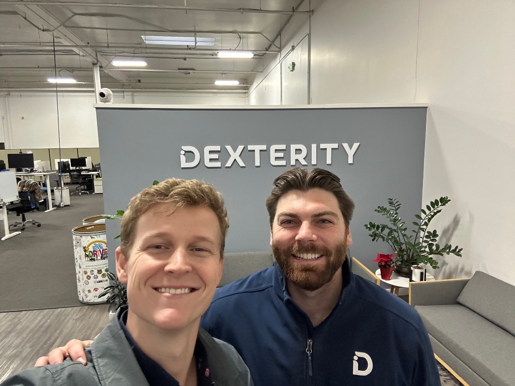 Will and David at Dexterity